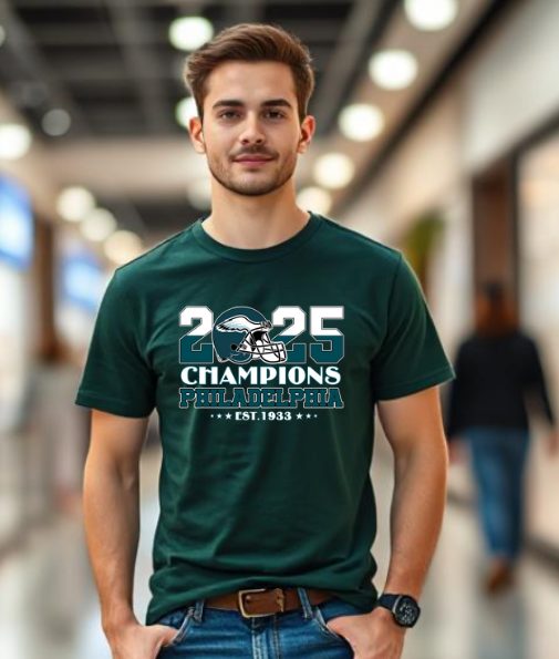 2025 NFL Champions T-Shirt