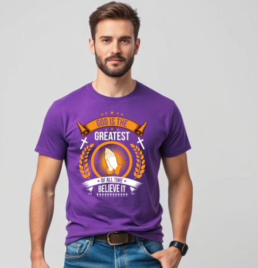 God Is The Greatest Of All Time T-Shirt