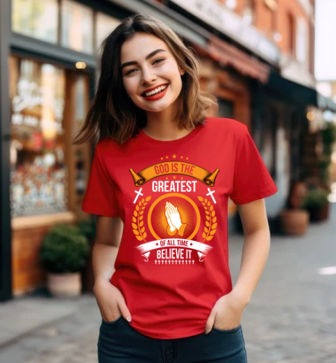 God Is The Greatest Of All Time T-Shirt