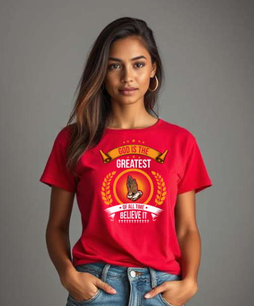 God is the Greatest of all time T-Shirt