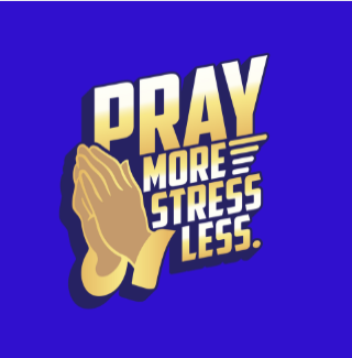 Pray More stress less T-Shirt