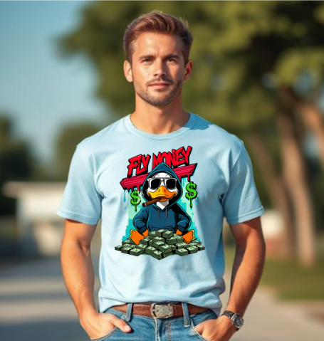 Fly Money Duck T-Shirt