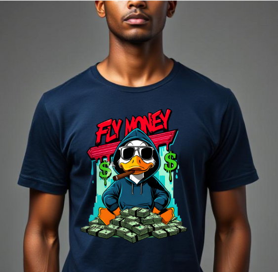 Fly Money Duck T-Shirt