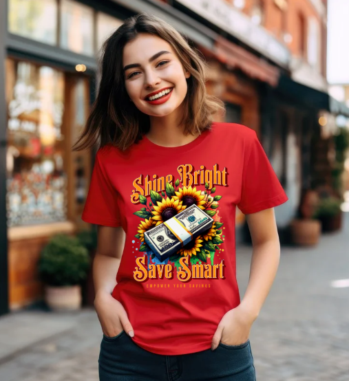 Shine Bright Save Smart T-Shirt